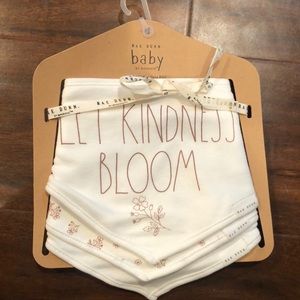 Set of 3 bandana bibs